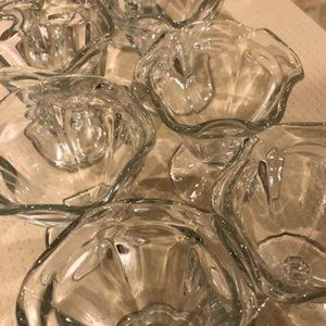 Ice Cream Sundae Sherbet/Dessert Dishes Set of 8